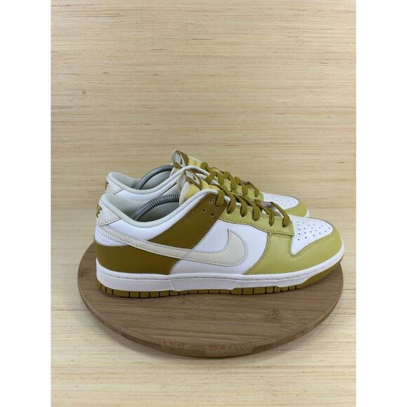 NEW Nike Dunk Low Retro Bronzine Coconut Milk Saturn Gold Shoes Mens 11 - Picture 3 of 7